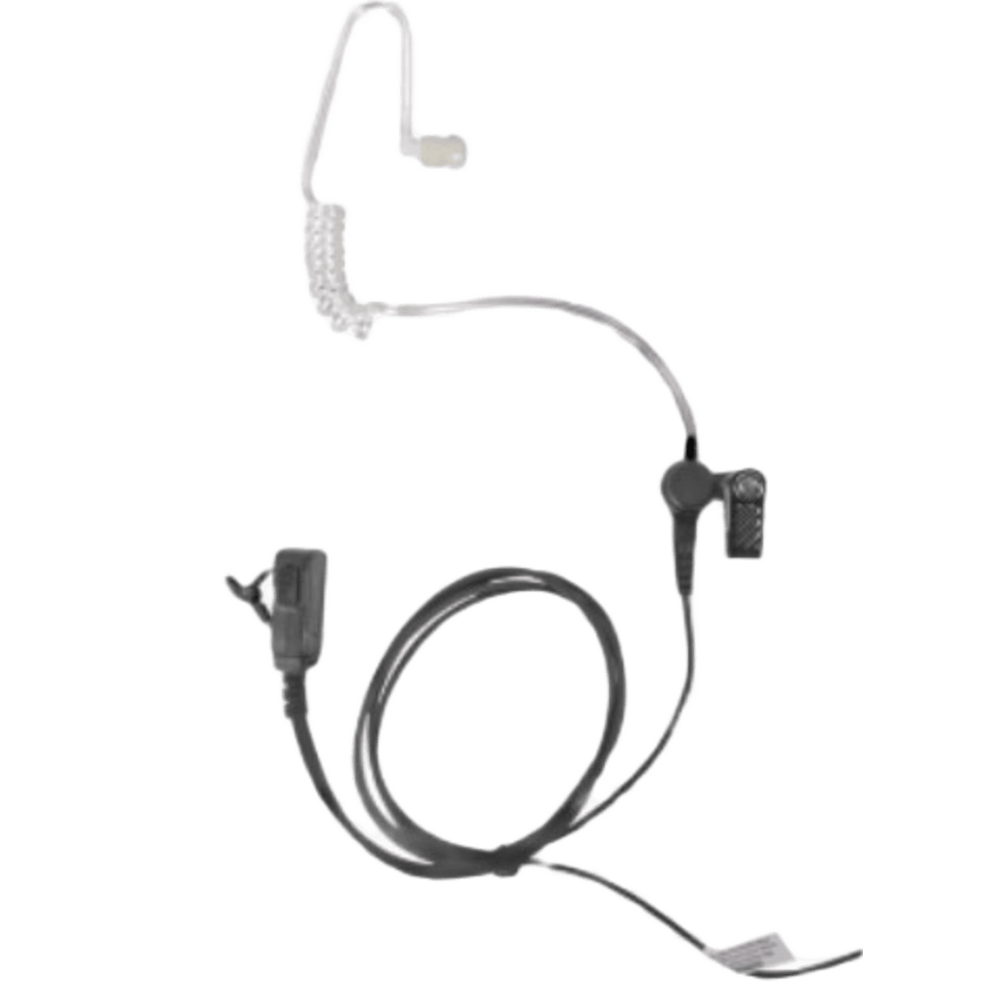 Micrófono Audífono de Solapa Para Radio Marino TXM52 / Tubo Acústico Transparente / 2 Cables / Audio Nítido en Transmisión y Recepción