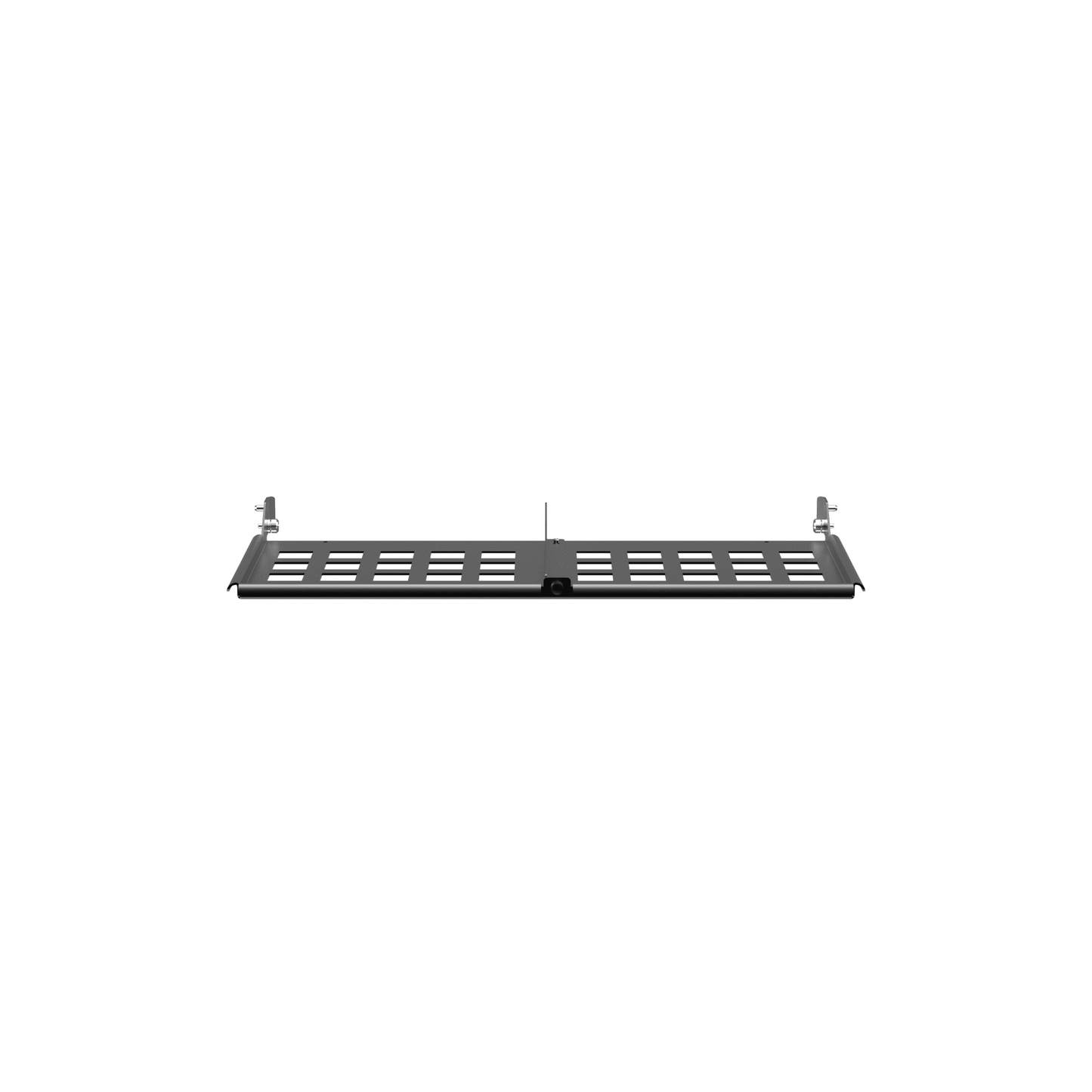 FLEX-PLATE1U - Organizador de Holgura para Cable de Fibra �ptica, Uso con Paneles HD Flex de 1 UR, Color Negro