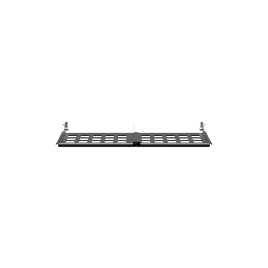 FLEX-PLATE1U - Organizador de Holgura para Cable de Fibra �ptica, Uso con Paneles HD Flex de 1 UR, Color Negro
