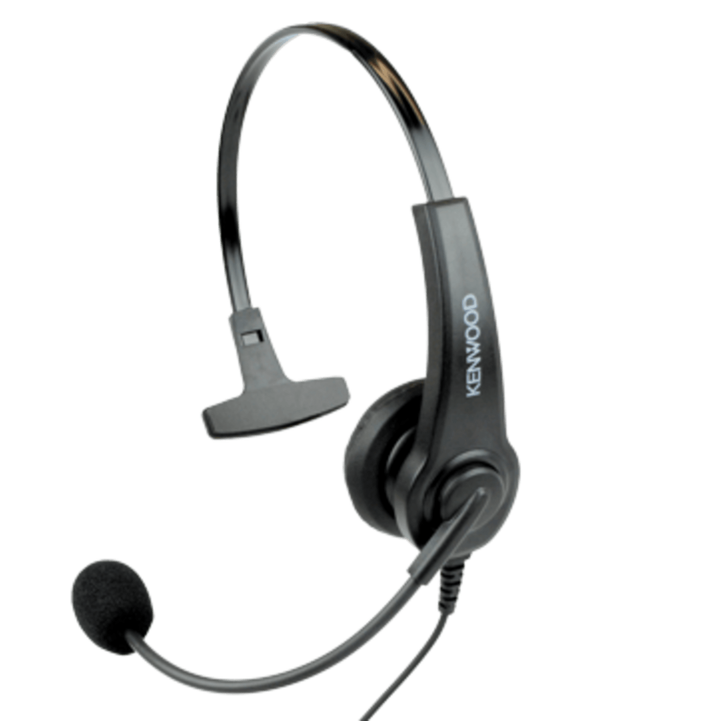 Diadema ligera sobre la cabeza con bocina, micrófono tipo boom y PTT en línea para NX-5200 NX-5300 NX-200 NX-300 NX-3200 NX-3300 TK-480