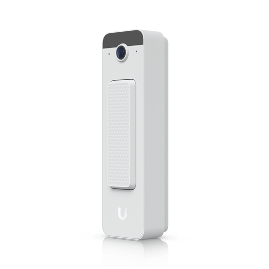 UVC-DOORBELL-LITE-W - UVC Doorbell Lite – Videoportero Compacto 5 MP PoE con Visión Nocturna IR, Audio Bidireccional y Diseño Resistente al Clima, Color Blanco