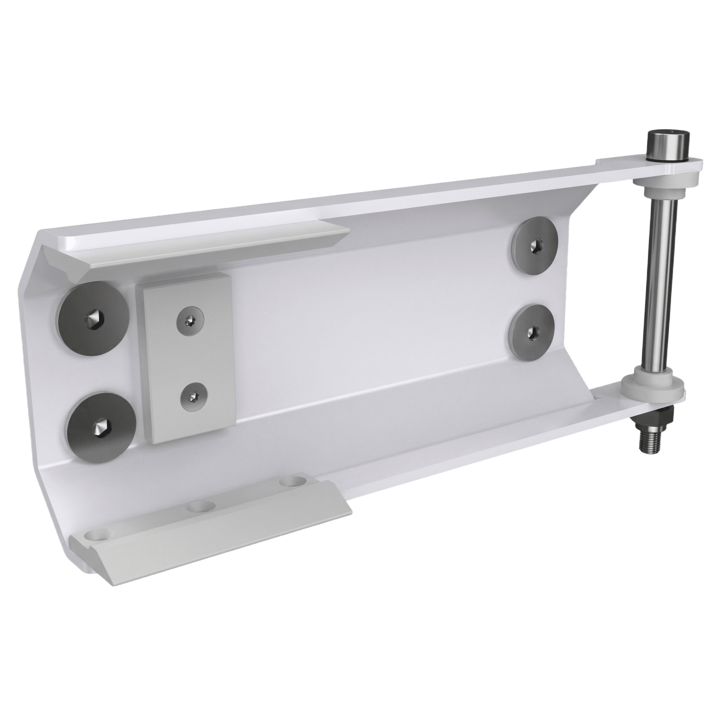190428554 - Enganche para Brazos con Sistema de Abatimiento por Impacto de Barreras Hikvision DS-TMG320 / Compatible con Brazo Modelo 366002208