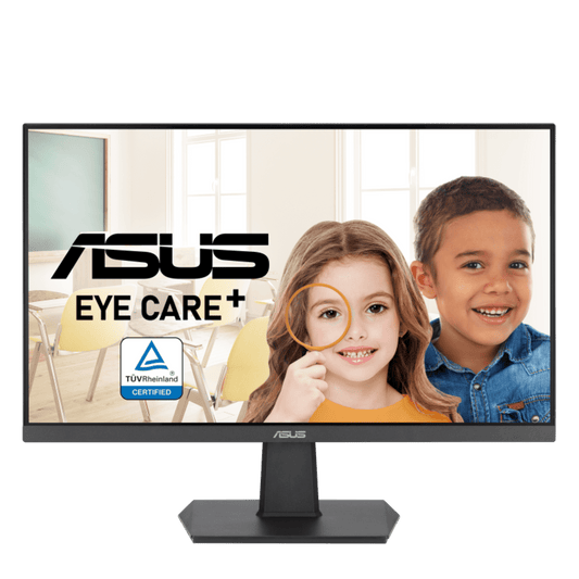VA27EHF - Monitor LED LCD ASUS VA27EHF / 27 Pulgadas / Resolución Full HD 1920x1080 / Relación de Aspecto 16:9 / Frecuencia de Refresco 100 Hz / Clase de Eficiencia Energética E / Garantía de 7 Años