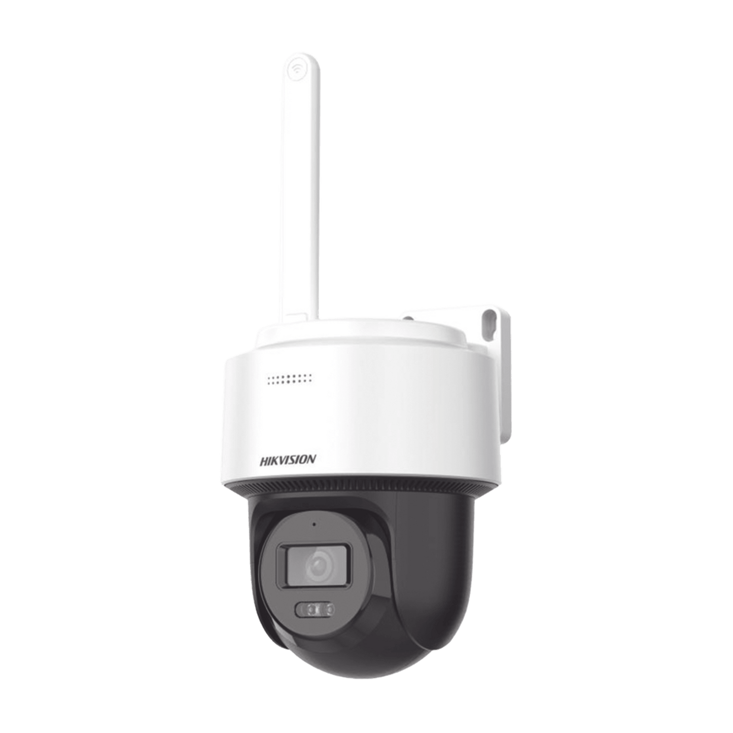 DS-2DE2C400MWG-4G - [FlexVu]  Domo PT IP 4 Megapixel / Lente 4 mm  / Dual Light (30 mts IR + 30 mts Luz Blanca) / ACUSENSE / Autoseguimiento en Humanos / IP66 / Micrófono y Bocina Integrado (Audio de Dos Vías) / Micro SD / Incluye Montaje de Pared o Techo