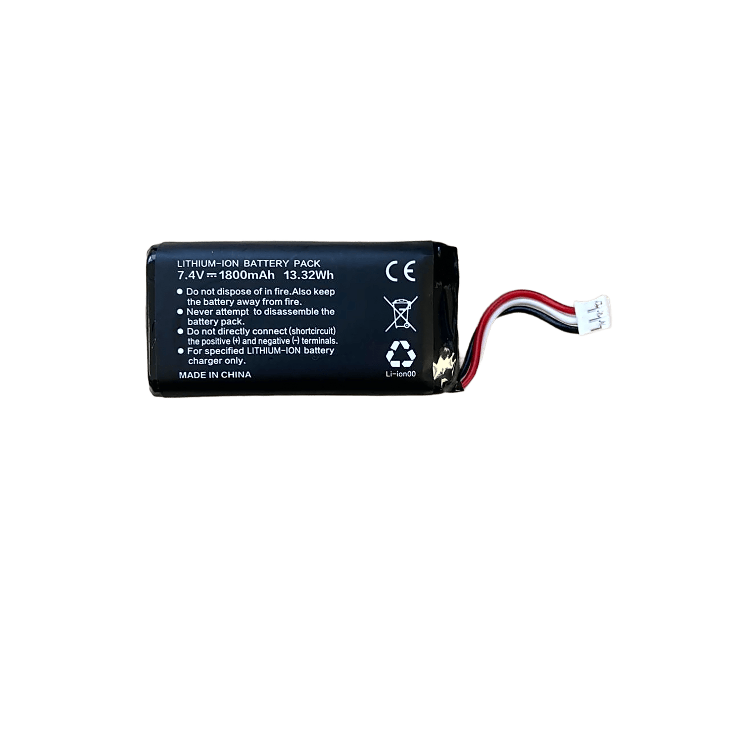 NF-893BA - Batería de Li-Ion para radio TXM-52 de 7.4 Vcd de 1800 mAh.