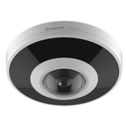 HC35WF6R1 - Cámara Fisheye 35 Series 6MP / 12MP / Visión 180° / WDR 120 dB / IR 20 mts / IP67 IK10 / H.265 HEVC / Audio Bidireccional / Análisis de Video / Compatibilidad ONVIF / PoE