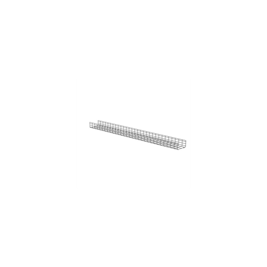 PWB6X12BL - Charola Wire Basket de 12 in (304 mm) de Ancho, 6 in (152 mm) de Alto, 3 m de Largo, Hasta 626 Cables Cat6, Color Negro