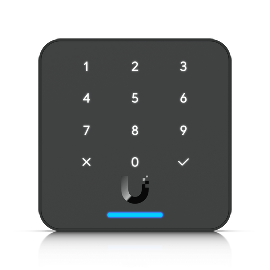 UA-G3-FLEX-B - Lector de Acceso G3 Flex con Teclado y NFC, Compatible con App UniFi Identity y Touch Pass, Uso con Guantes o Humedad, Resistencia IP55 y Alimentación PoE