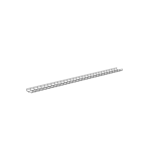 PWB2X8BL - Charola Wire Basket de 8 in (203 mm) de Ancho, 2 in (50 mm) de Alto, 3 m de Largo, Hasta 187 Cables Cat6, Color Negro