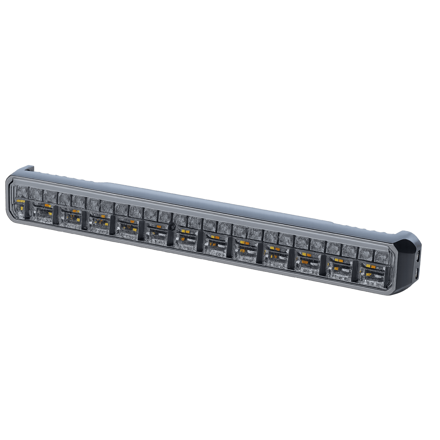 SP88RRAW - Luz Auxiliar de 45 LEDs Rojo, Ambar y Blanco, 11.42", 12 a 24 VCD