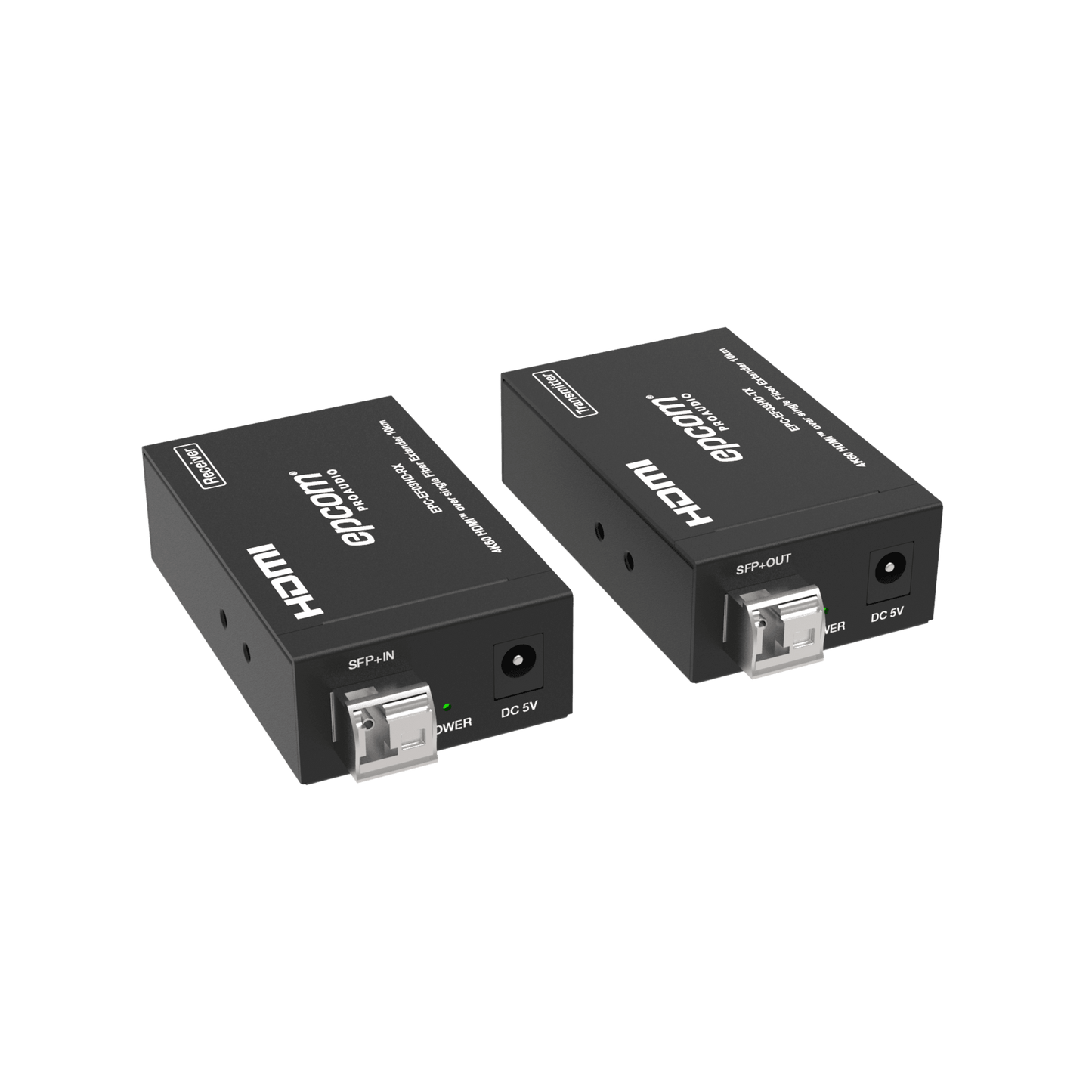 EPC-EF03HD - Extensor HDMI sobre Fibra Óptica | Resolución 4K2K@60Hz | Monomodo | 4:4:4 | Ancho de Banda 18 Gbps | Distancia hasta 10 km | HDCP 2.2 | HDR10+ Dolby Vision | Audio 7.1CH
