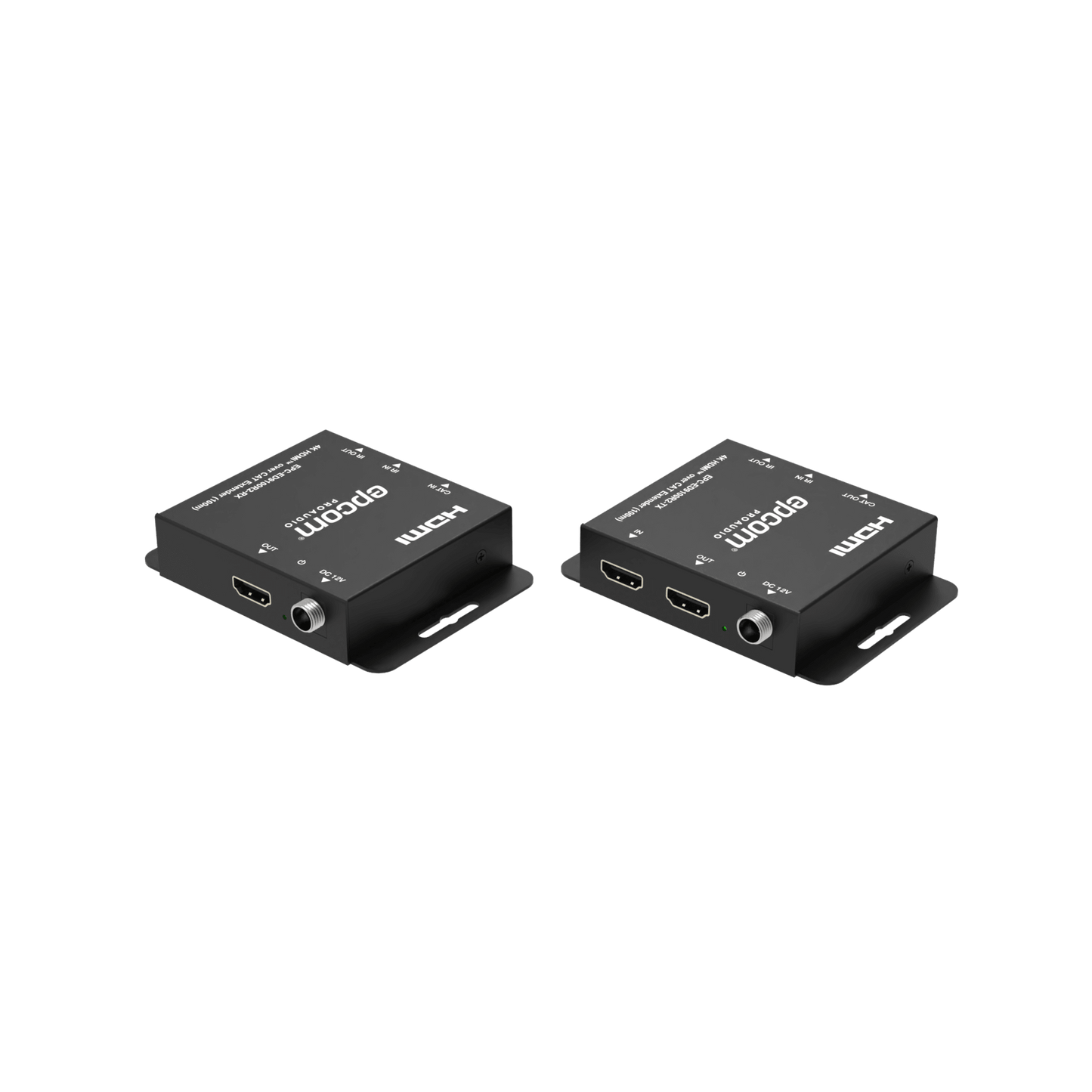 EPC-ED9100R2 - Kit Extensor HDMI | 4K30 hasta 100m | Cat6 | Transmisión sin Compresión | Soporta PoC Bidireccional | EDID y Audio 5.1CH