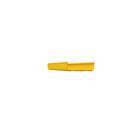 FR12X4YL10 - Canaleta FiberRunner™ 12X4, de PVC Rígido, Color Amarillo, 3 m. de Largo