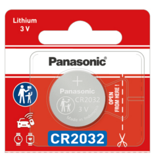 CR2032PM - Batería de litio CR2032 de 3 V a 225 mAh (No recargable)