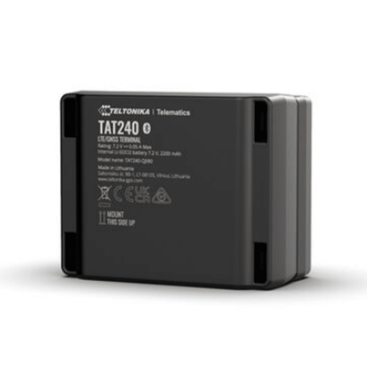TAT240 - Rastreador GPS  / 4G LTE CAT1 / Detección de Manipulación / Bluetooth LE / Batería 2200mAh / IP68 /