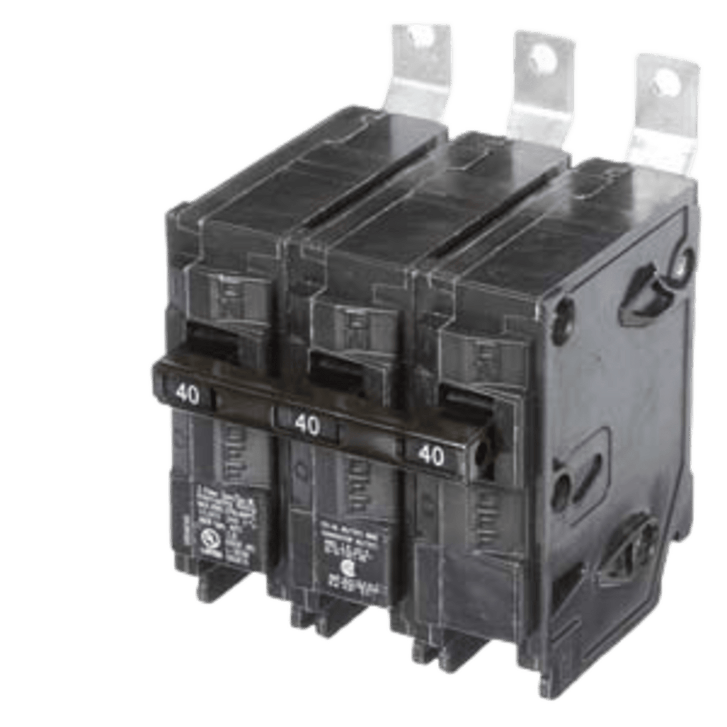 B340 - Interruptor automático atornillable tipo BL 3 polos, 40 amp.