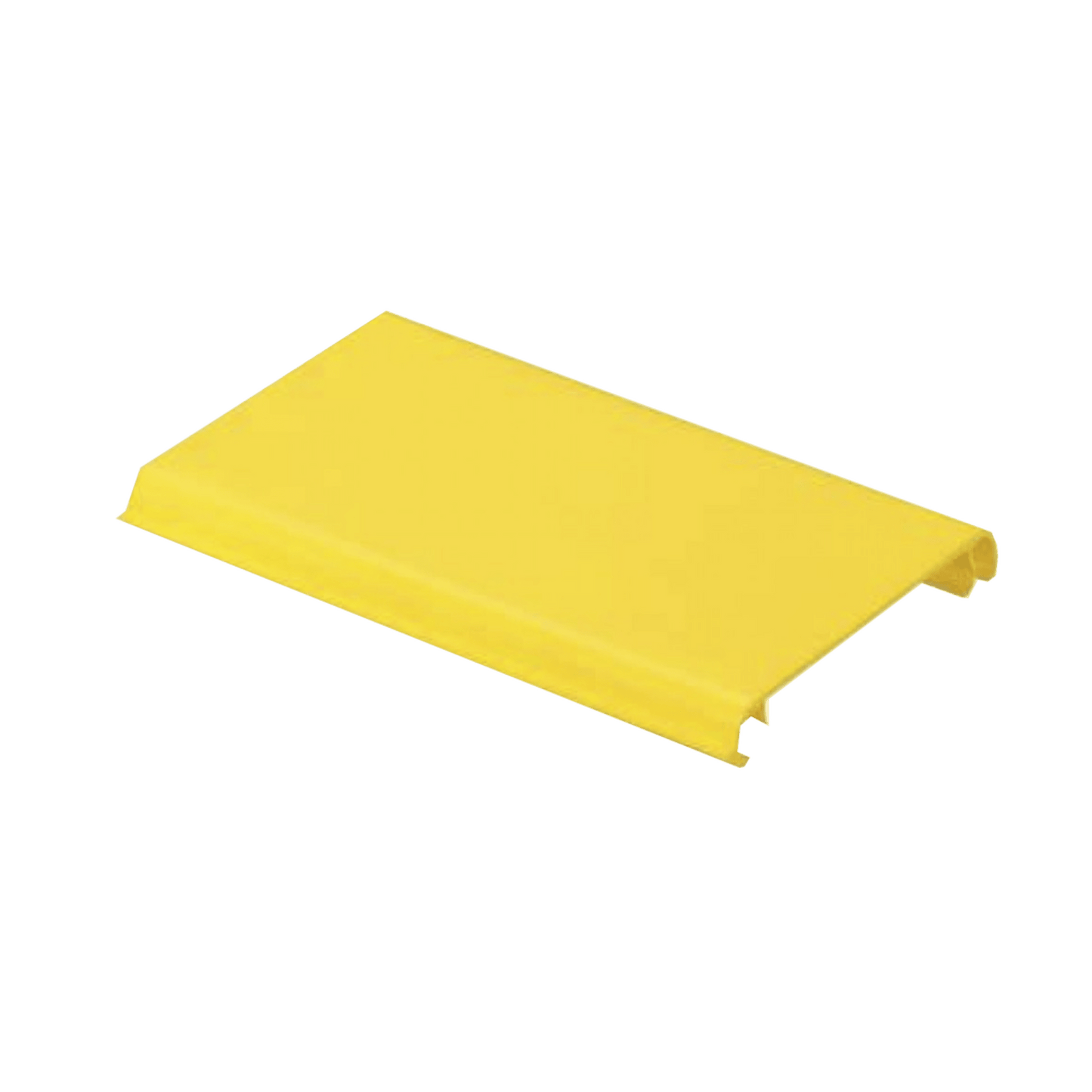 FRHC4YL10 - Tapa Con Bisagra a Presión Para Canaleta FiberRunner™ FR4X4YL10, de PVC Rígido, Color Amarillo, 3 m de Largo