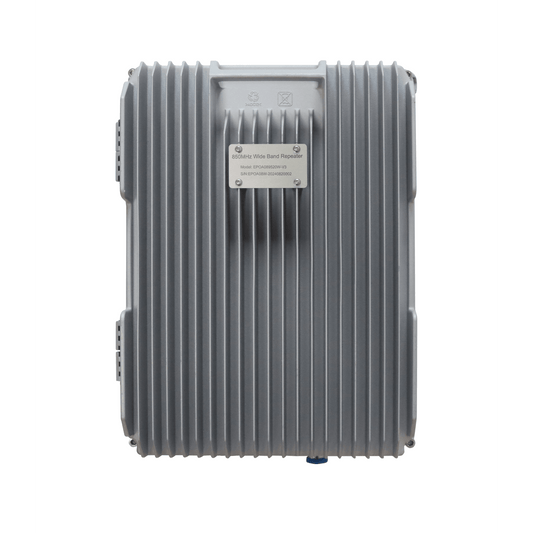 EP-OA0895-20W-V3 - COBERTURA DE HASTA 5 km / Amplificador de Señal Celular / Banda 5, 850 MHz / 20 Watts de Potencia / Banda Ancha Multioperador / Protección Autoexcitación / Monitoreo USB / Gabinete IP65.