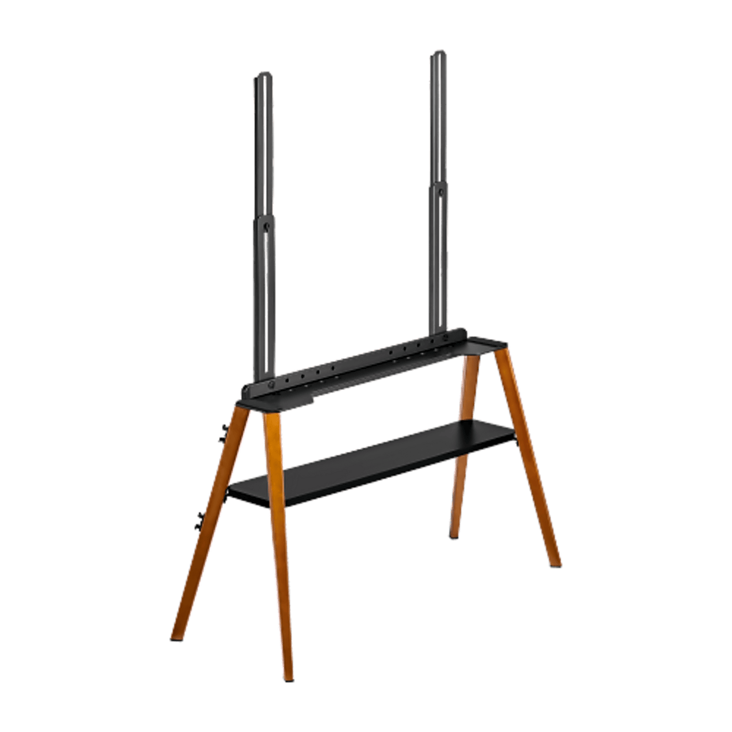 FS36-46F-02 - Soporte de TV Easel Studio TV Floor Stand | Compatible VESA 200x200 a 600x400 | Para Pantallas de hasta 75 Pulgadas | Capacidad de Peso 40 kg | Altura Ajustable 905-2590 mm | Incluye Cable Anti-Caída