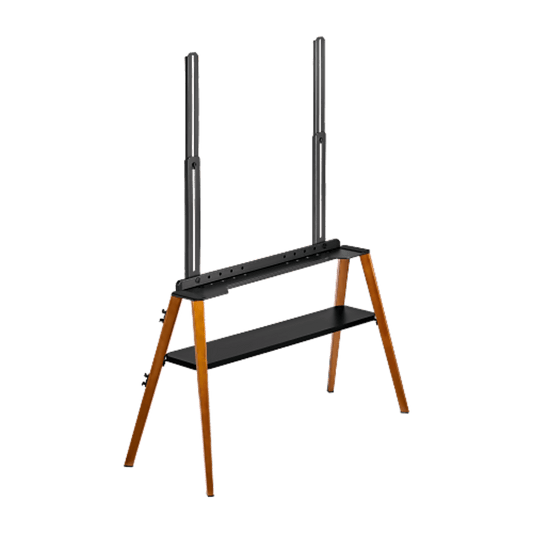 FS36-46F-02 - Soporte de TV Easel Studio TV Floor Stand | Compatible VESA 200x200 a 600x400 | Para Pantallas de hasta 75 Pulgadas | Capacidad de Peso 40 kg | Altura Ajustable 905-2590 mm | Incluye Cable Anti-Caída