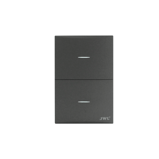 JTL-G7706 - Placa con2 Interruptores Escalera  10 A 127 V  60 Hz.