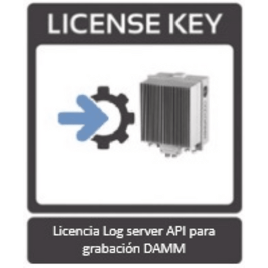 Licencia Log Server API para software de grabación  DAMM.