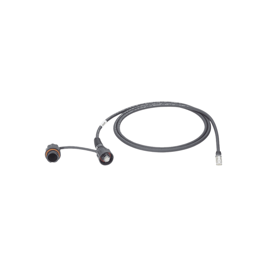 ISTP6X1MBLR - Patch Cord Cat6A IndustrialNet, Blindado S/FTP, Con Plug Industrial y Tapa en Un Extremo, 1 Metro (3.28 Pies)