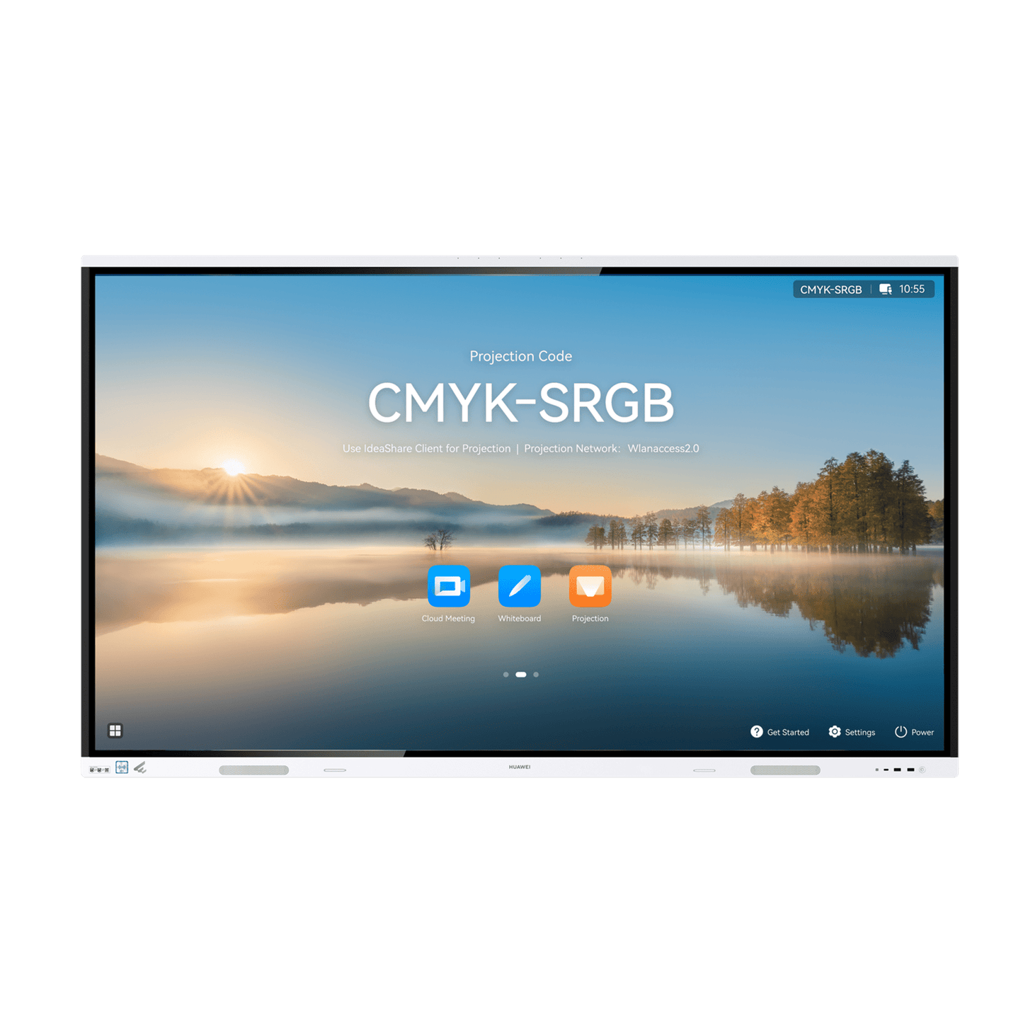 IHB2-75PB - Pantalla Interactiva IdeaHub Board 3 PRO de 75" para Colaboración Inteligente, 4K, Harmony OS, Wi-Fi 6