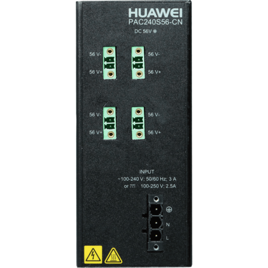 PAC240S56-CN - Fuente de alimentación para Riel DIN / Entrada 100-240 VCA / Salida 56 VCD / 240 W / Para Switch S210I-8P4SX