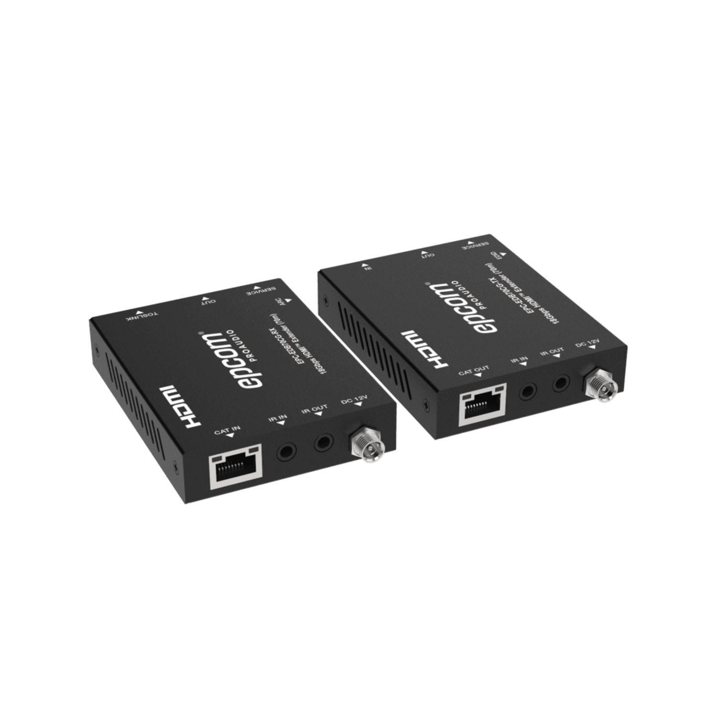 EPC-EDB70CG - Extensor HDMI 4K@60Hz | PoC Bidireccional | HDR y Dolby Vision | Audio ARC y Óptico | Transmisión hasta 70m por CAT6
