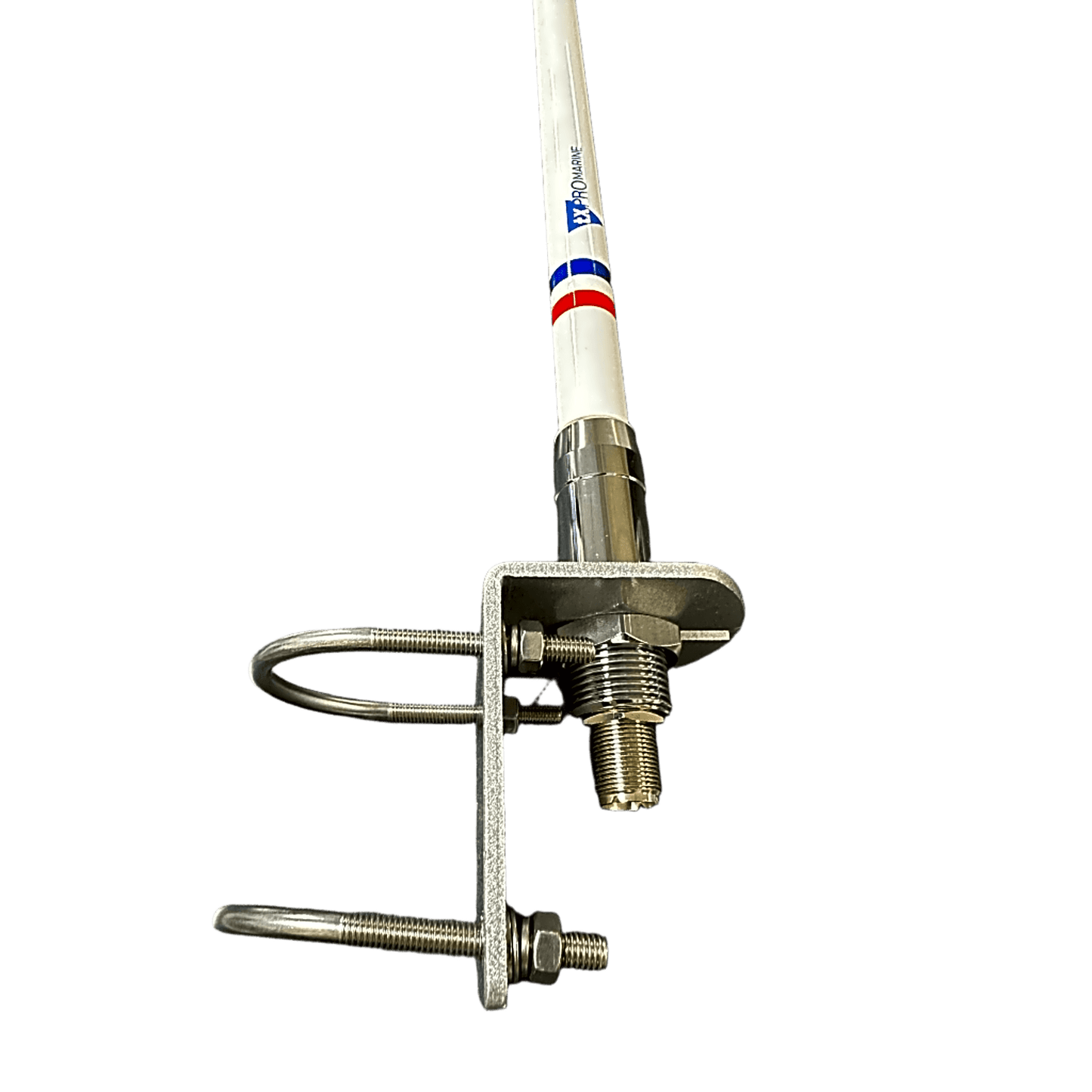 TX-110V-SYS - Antena VHF Marina de Alto Rendimiento / 4 dBi / 156-163 MHz / Altura 1100 mm / Color Blanco / Conector SO239