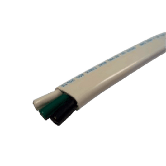 Cable Marino Cobra 12/3 Triplex / Calibre 12 AWG / 100 pies (30.48 m) / Cubierta PVC Retardante de Llama / 600V / Temperatura 105°C Seco y 75°C Húmedo / Cumple UL 1426, UL Listed BC-5W2, ABYC y US Coast Guard