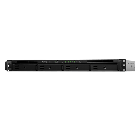RX-418 - Unidad de Expansión Synology RX418 | 4 Bahías SATA HDD/SSD 3.5" y 2.5" | eSATA | Profundidad 30 cm | Compatible con RackStation 1U | Administración DSM.