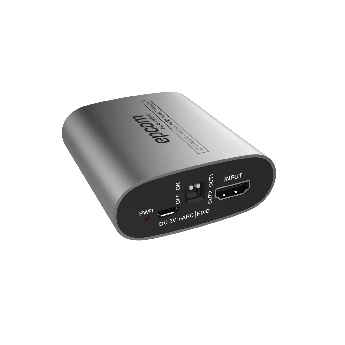 EPC-MB08 - Extractor eARC HDMI | 18 Gbps | Audio Digital | Compatibilidad 4K HDR | Diseño Compacto