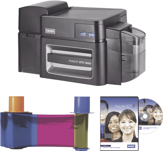 50616V2 - Impresora de Tarjetas Direct-to-Card DTC1500, 300 dpi, 16.7 Millones de Colores, Seguridad Avanzada, Marca de Agua Personalizada, Encriptación AES 256, Ethernet, USB, Opciones de Codificación Múltiples