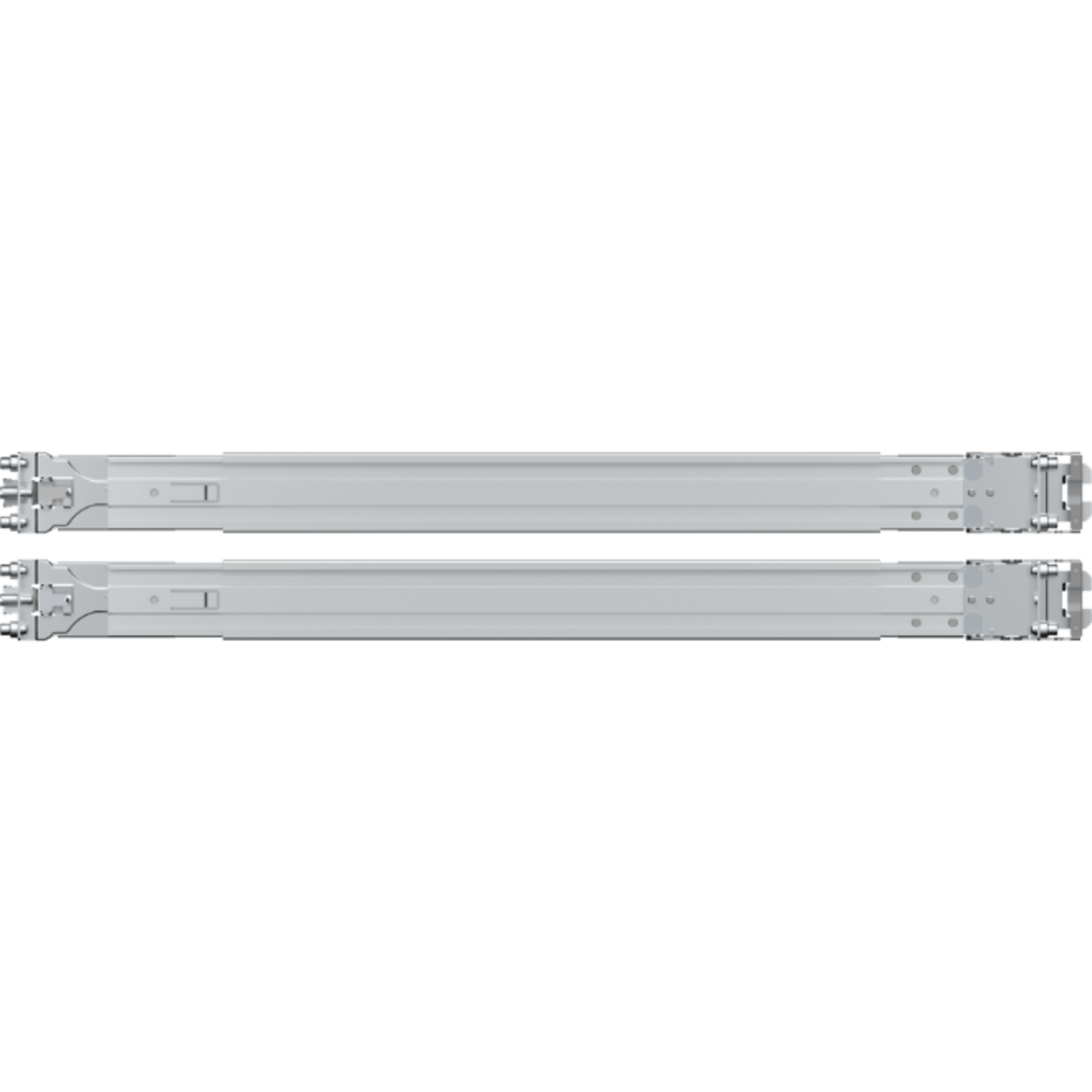 RKS-01 - Kit de Rieles para Rack Synology RKS-01 | Compatible con Servidores de Montaje en Rack | Ancho de Pilar ≥450 mm | Ancho de Panel ≥480 mm | Profundidad de Montaje 553-834 mm | Orificios Cuadrados ≥9.5 mm | Orificios Redondos ≥7.1 mm.