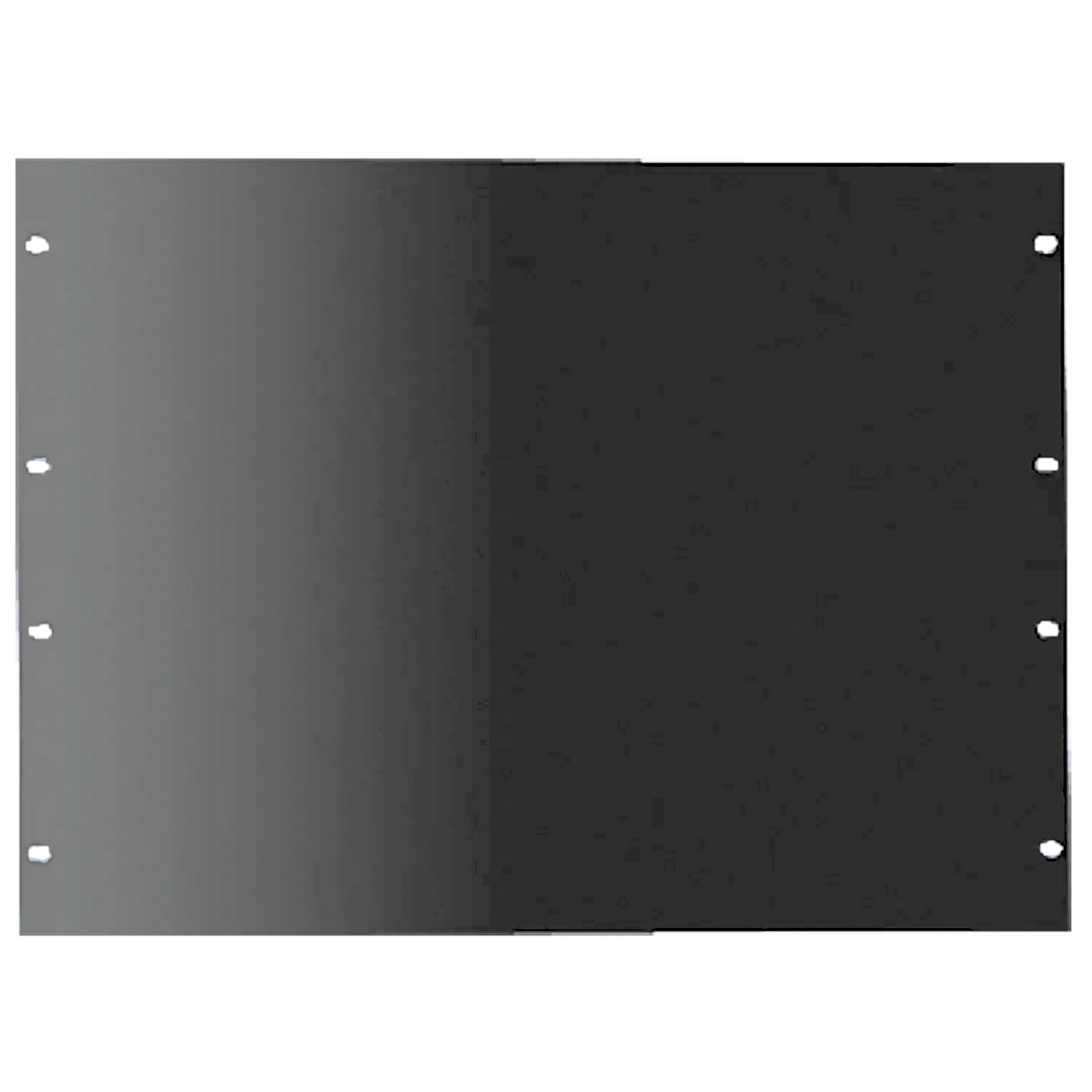 P19RPP1UB - Panel de Rack 19 Pulgadas 1UR / Tapa Ciega / Acero Dulce / Negro RAL 9005 / 2.66 mm Espesor / Para Gabinetes y Racks Abiertos