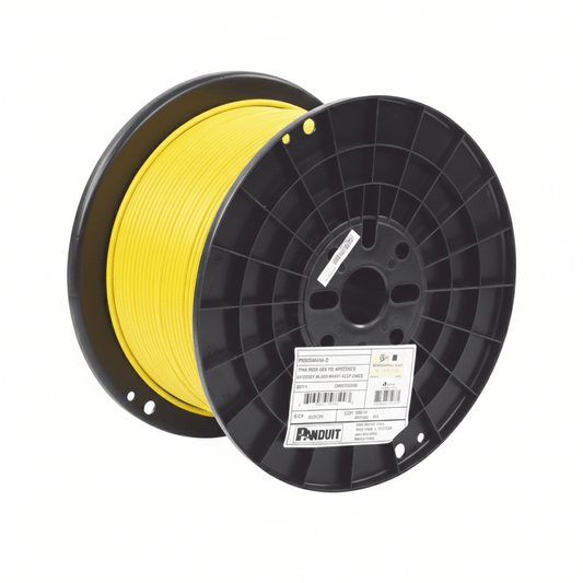 PUR6AHD04YL-G - Bobina de Cable UTP de 4 Pares, Vari-MaTriX HD, Cat6A, 23 AWG, CMR (Riser), Color Amarillo, 305 Metros (1000 Pies)