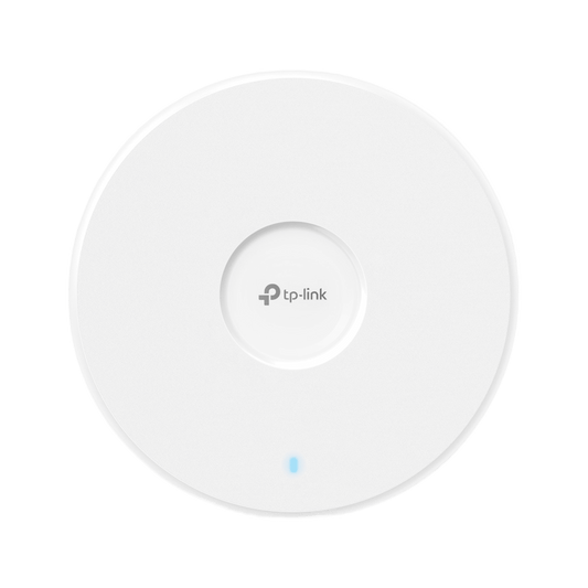 EAP772 - Punto de Acceso Omada / Wi-Fi 7 BE9300 MU-MIMO 2x2 / 1 Puerto 2.5 Gbps / Mesh Omada / Operaciones Multiencale (MLO) / Configuración por Controlador o Stand-Alone / Para Montaje en Techo/pared / Alimentación PoE+