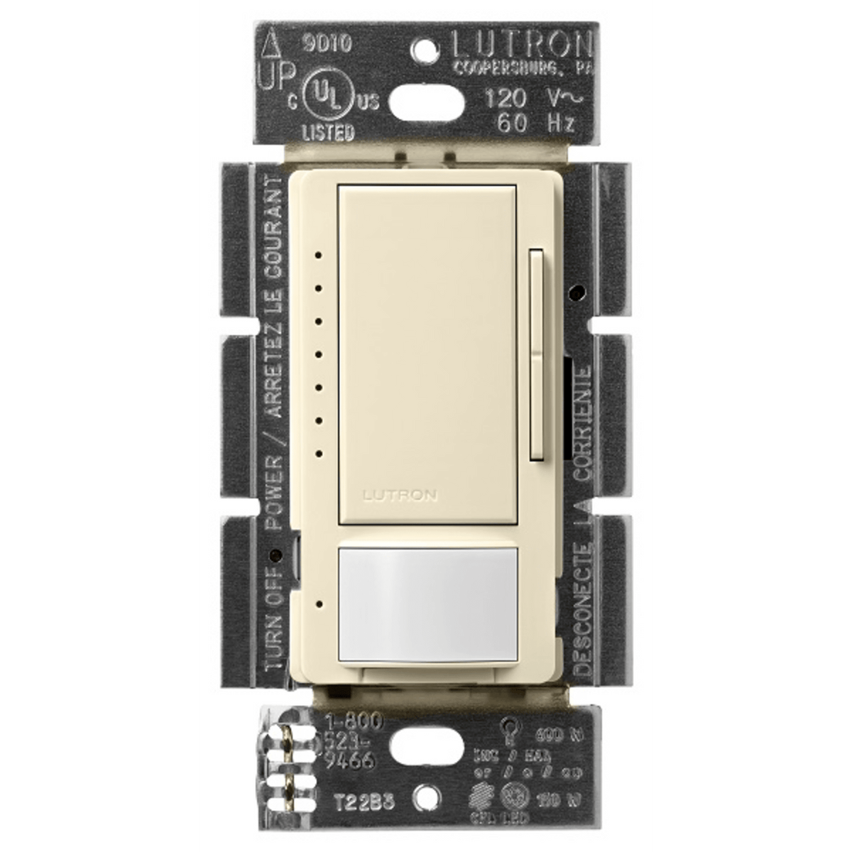 MSCLOP153MAL - SWITCH MAESTRO MULTILOC/1 SOLO POLO 120/600W NEGRO MATE ...