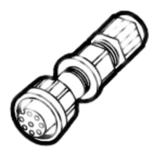 Conector Accesorio / 8 Pines / Para IC-M605