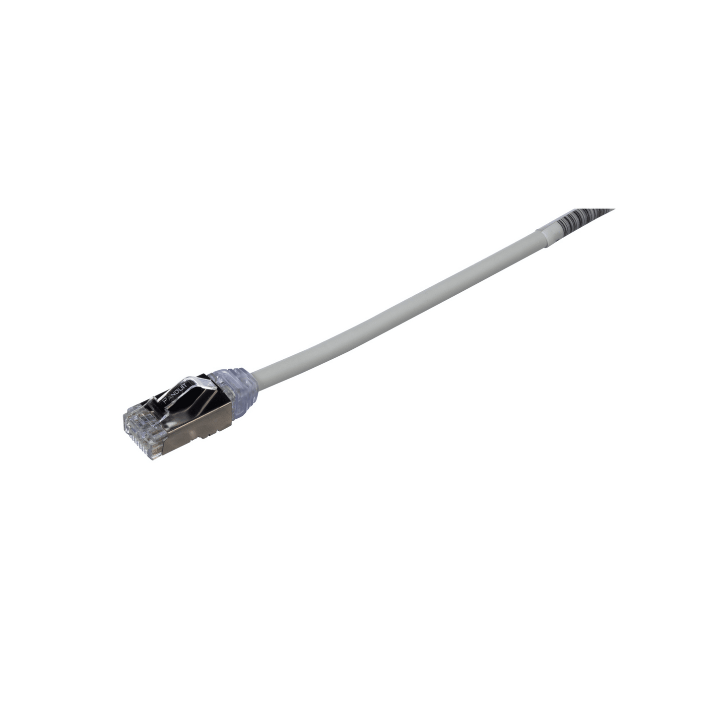 STP28X5MIG - Patch Cord Cat6A, Diametro Reducido 28 AWG, Blindado S/FTP, CM/LS0H, 5 Metros (16.40 Pies), Color Gris
