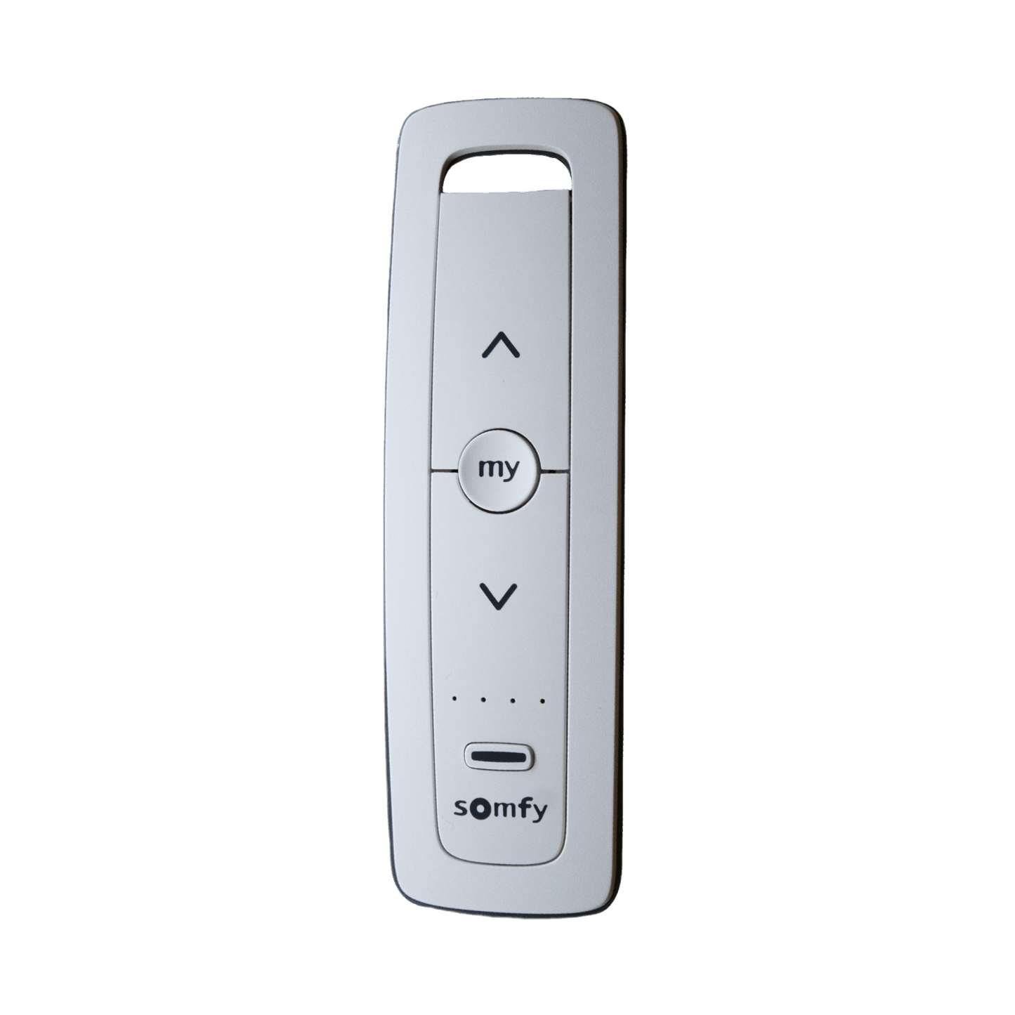 SITUO5RTSPURE - Control remoto 5 canales para motores de persiana Somfy con señal inalámbrica, instrucciones: sube, baja y detener, con posición favorita programada.