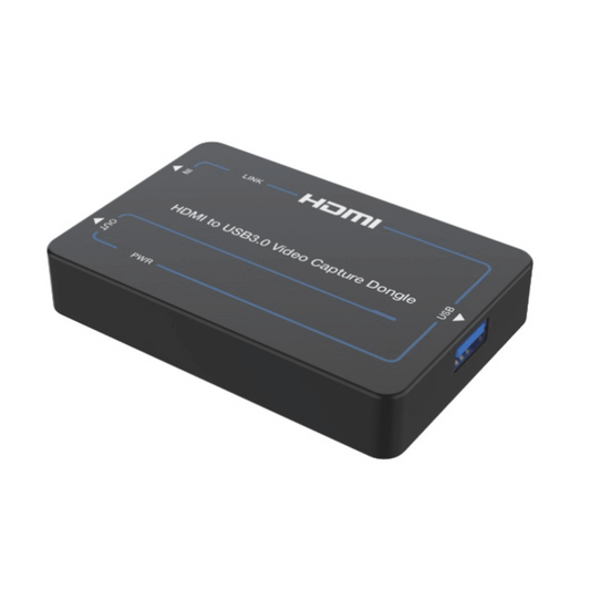 EPCUH60EB - Adaptador de Captura de Video HDMI a USB 3.0 | 4K60 HDMI Entrada | 1080p60 USB Salida | HDCP 2.2 | 18 Gbps Ancho de Banda | Plug and Play | Compatible Windows Linux macOS