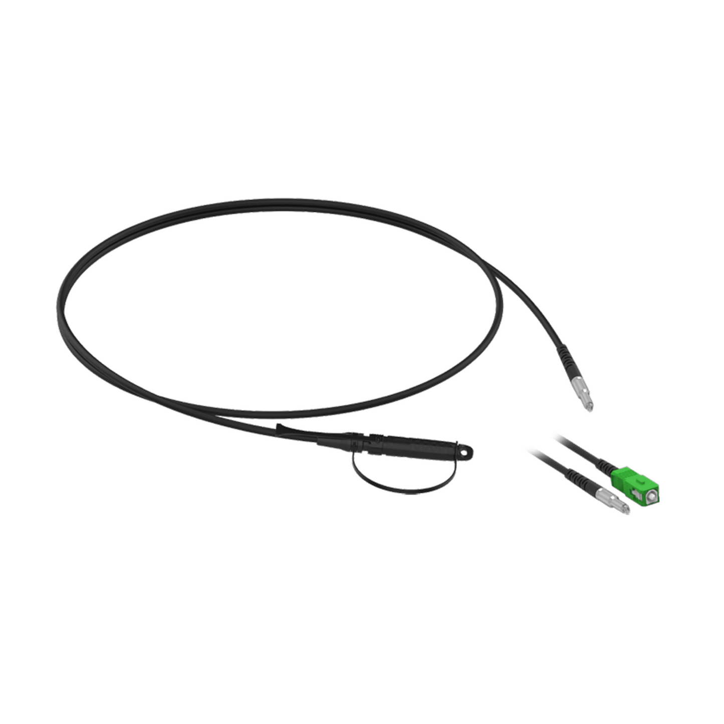 FITODC-MH1A-HSA1-100 - Cable Drop Preconectorizado EASYCONN® SC/APC (100 m) / Redondo, G657.B3